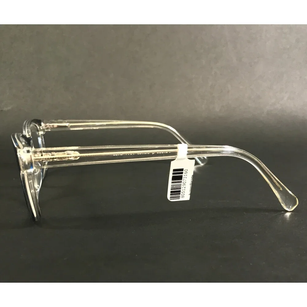 Parade Eyeglasses Frames Q-Series 1817 Blue Clear Cat Eye Full Rim 54-17-145